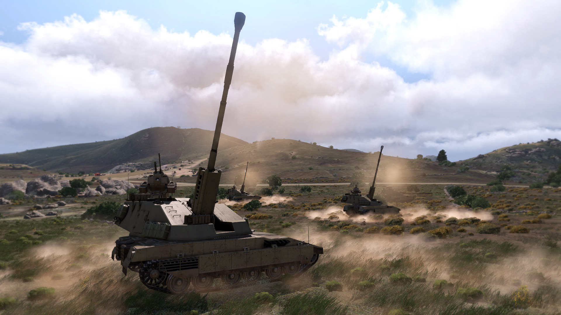 Steam Community :: Screenshot :: Biggest gun in Arma 3. This NATO mobile  artillary piece. Effective range is over 20 miles. Minimum range is half a  mile.