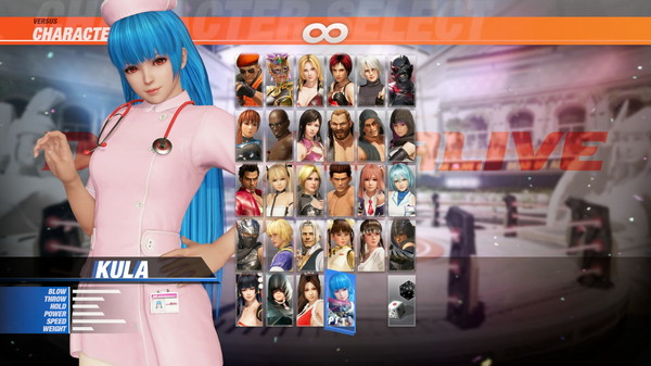 скриншот DOA6 Character: Nurse Costume - Kula Diamond 0
