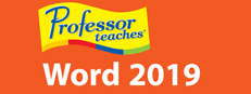 Professor Teaches Word 2019 게임 이미지