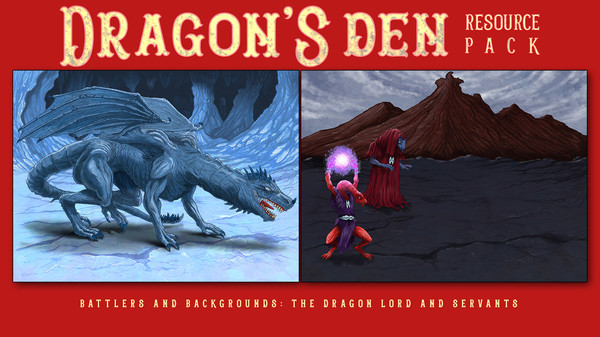 KHAiHOM.com - RPG Maker MV - Dragons Den Resource Pack