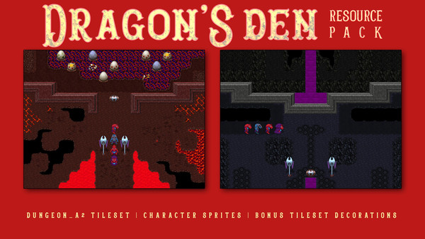 скриншот RPG Maker MV - Dragons Den Resource Pack 0