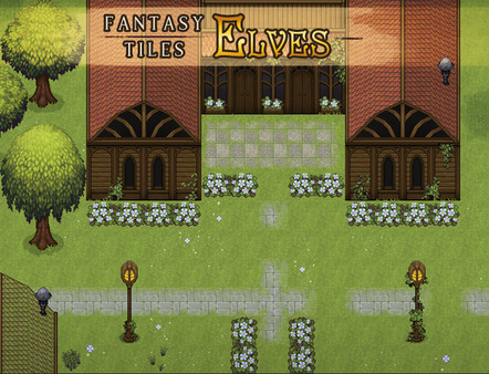 скриншот RPG Maker MV - Fantasy Tiles - Elves 5