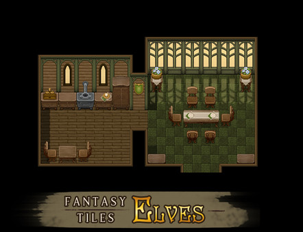 скриншот RPG Maker MV - Fantasy Tiles - Elves 1