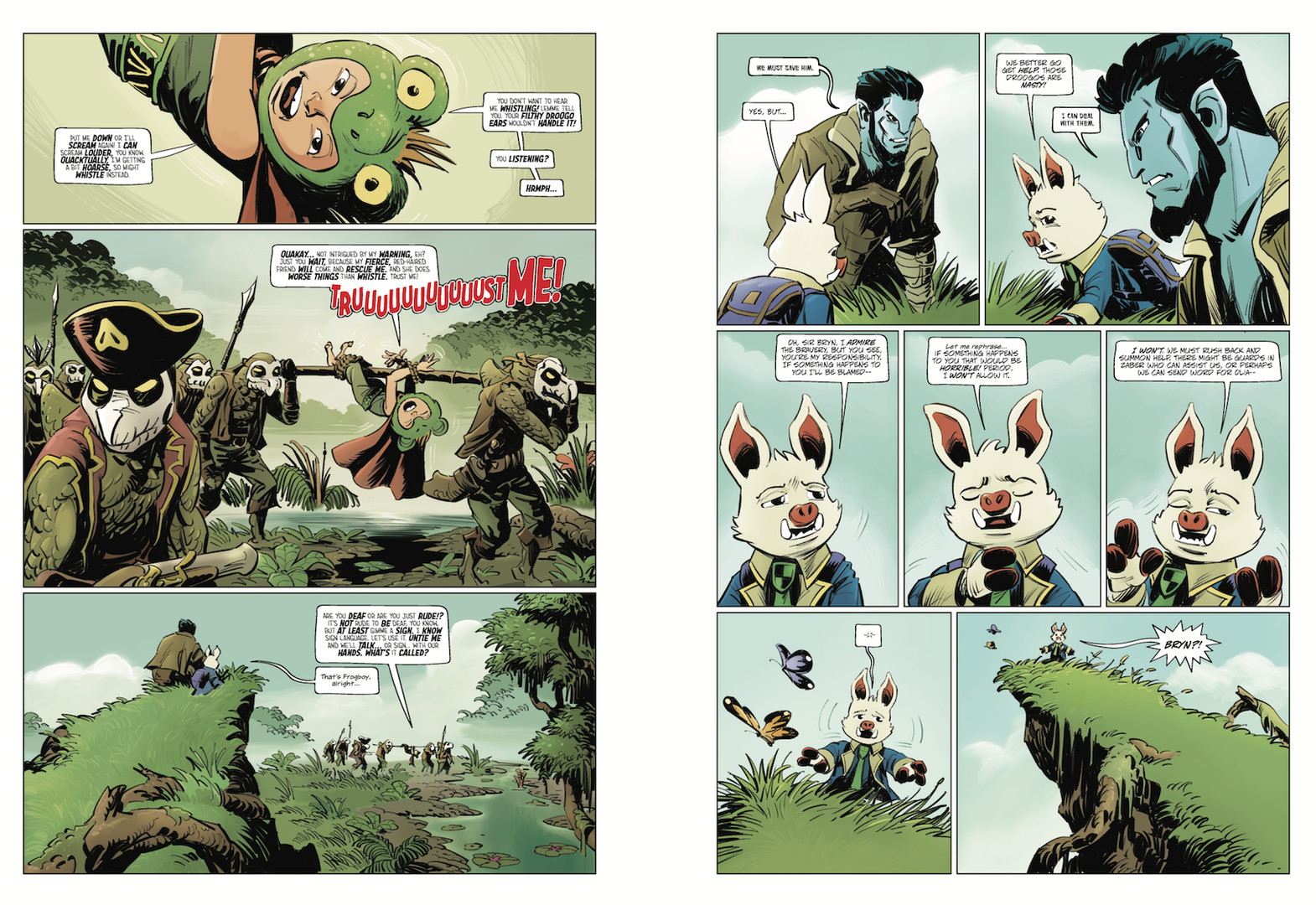 EARTHLOCK Comic Book #2: Gnart Tigermoth: Trouble in Ramoo screenshot screenshot 1