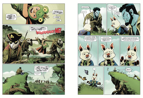 скриншот EARTHLOCK Comic Book #2: Gnart Tigermoth 1