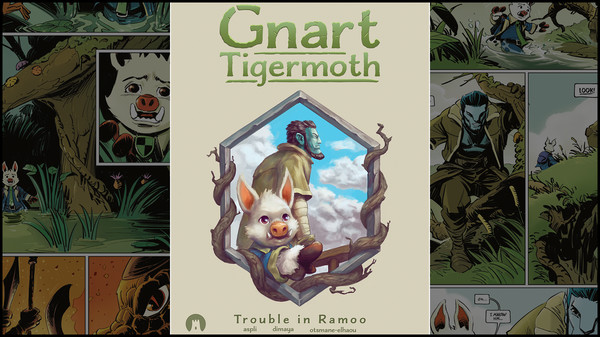EARTHLOCK Comic Book #2: Gnart Tigermoth: Trouble in Ramoo