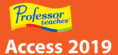 Professor Teaches Access 2019 banner image