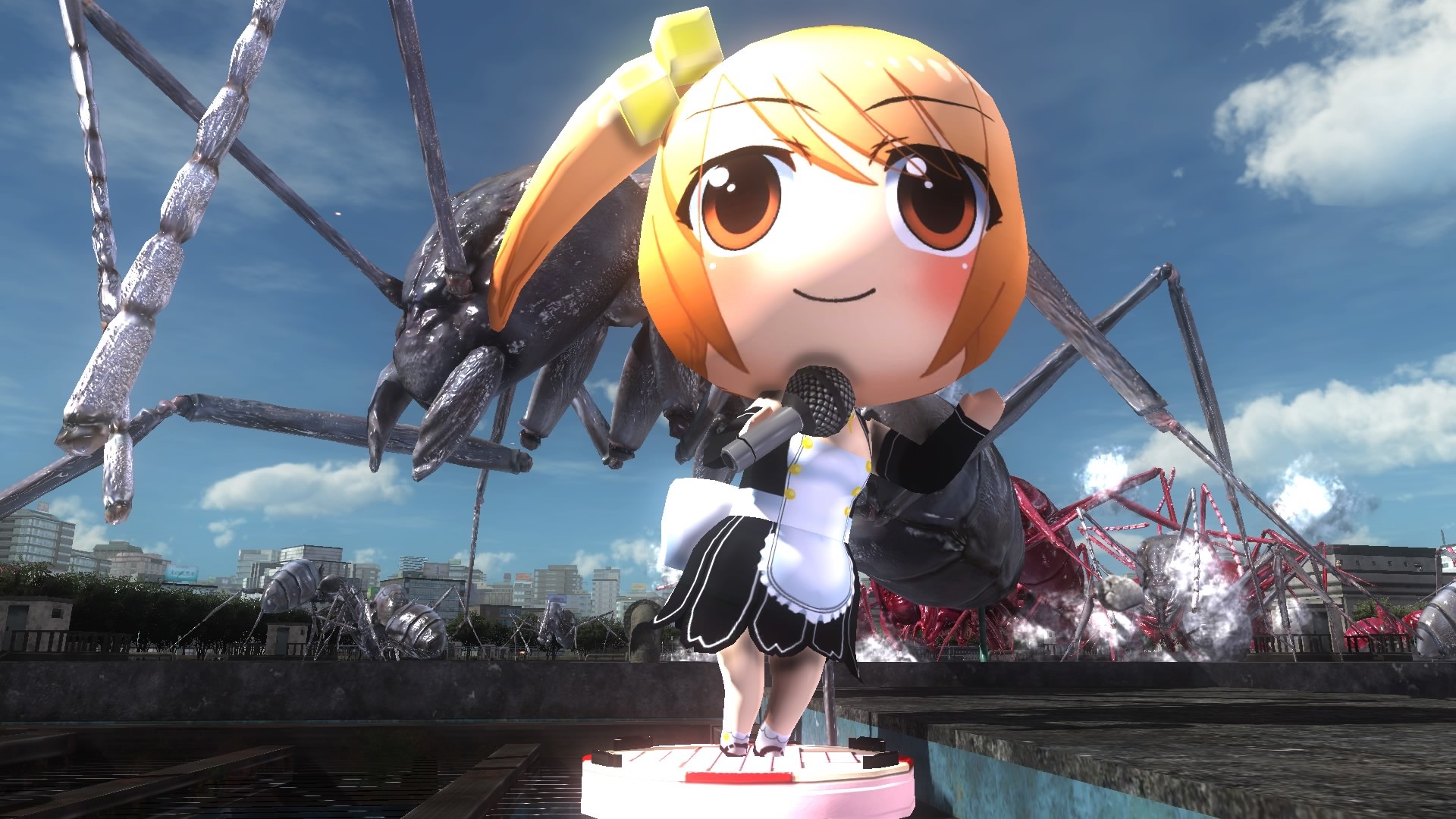 EARTH DEFENSE FORCE 5 - Ranger Weapon Singing and Dancing Pure Decoy Launcher Set of 8 #4