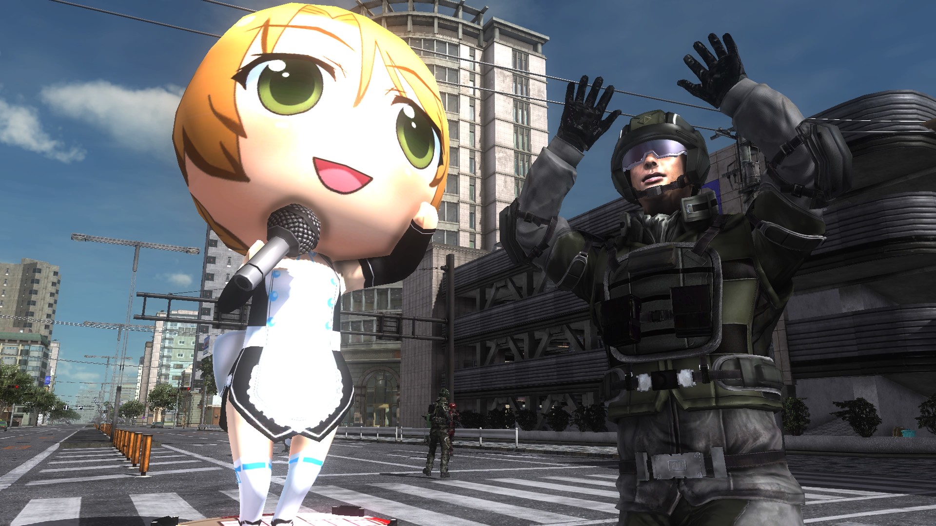 EARTH DEFENSE FORCE 5 - Ranger Weapon Singing and Dancing Pure Decoy