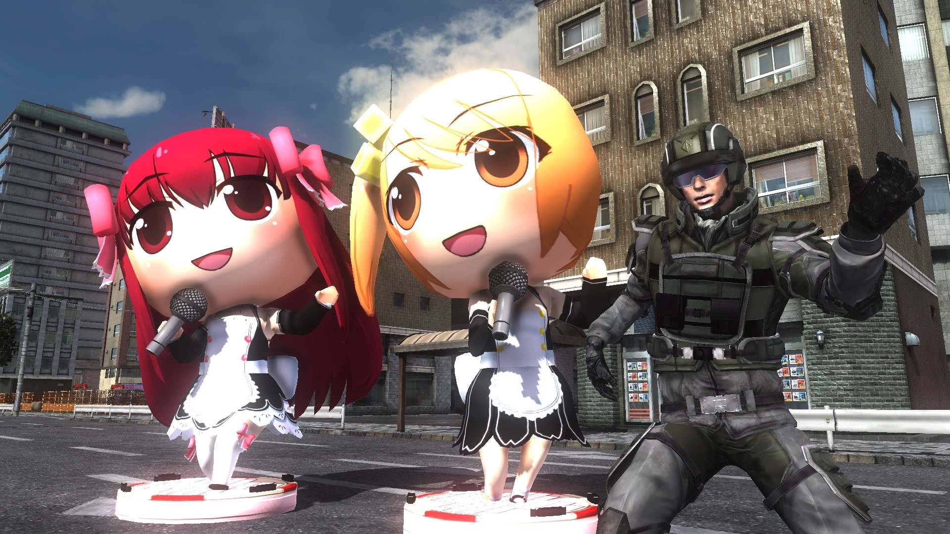 EARTH DEFENSE FORCE 5 - Ranger Weapon Singing and Dancing Pure Decoy
