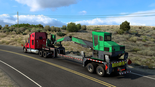 скриншот American Truck Simulator - Forest Machinery 5