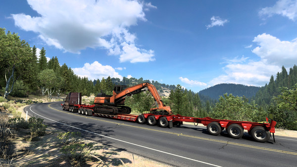 скриншот American Truck Simulator - Forest Machinery 3