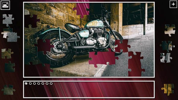 скриншот Super Jigsaw Puzzle: Generations - Motorbikes Puzzles 4