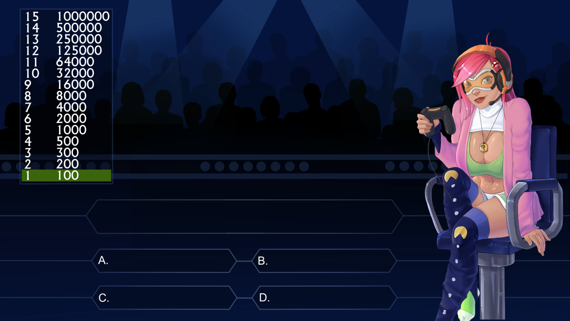 Who wants to strip this babe? Streamer Girl #2