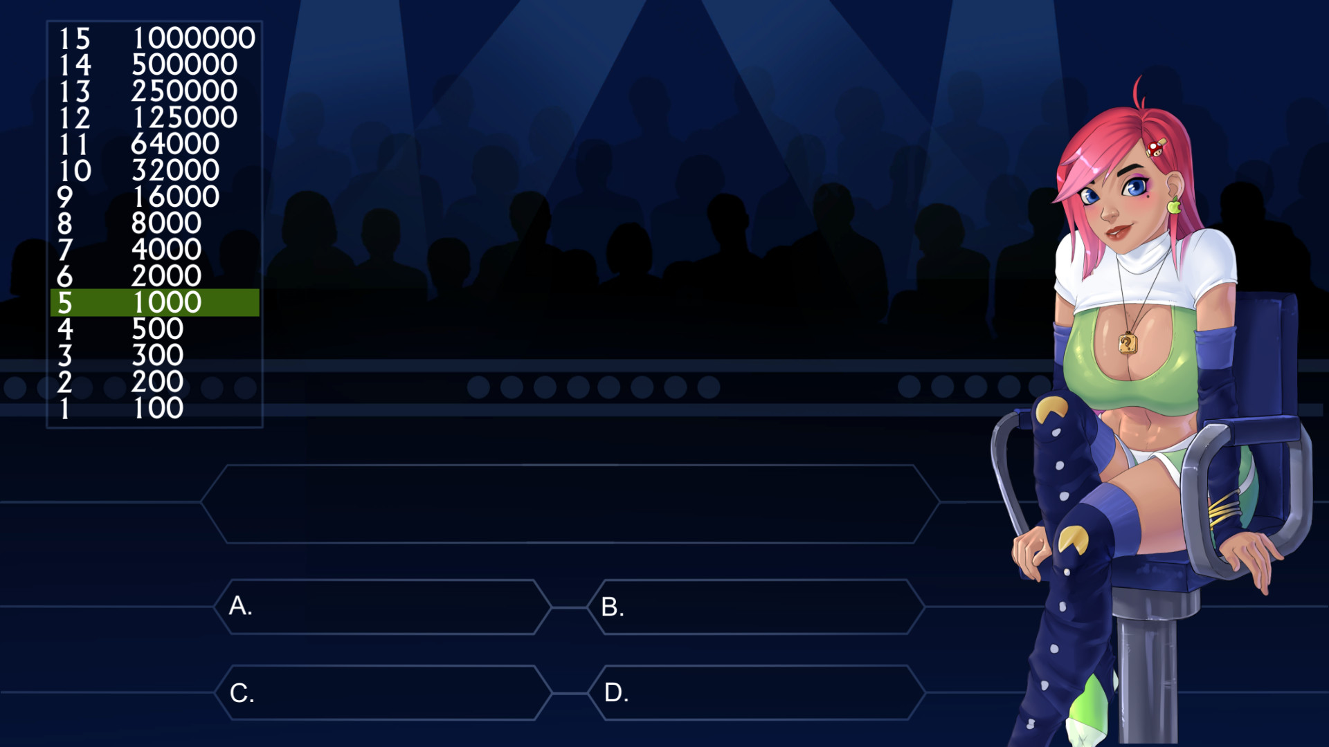 Who wants to strip this babe? Streamer Girl #4