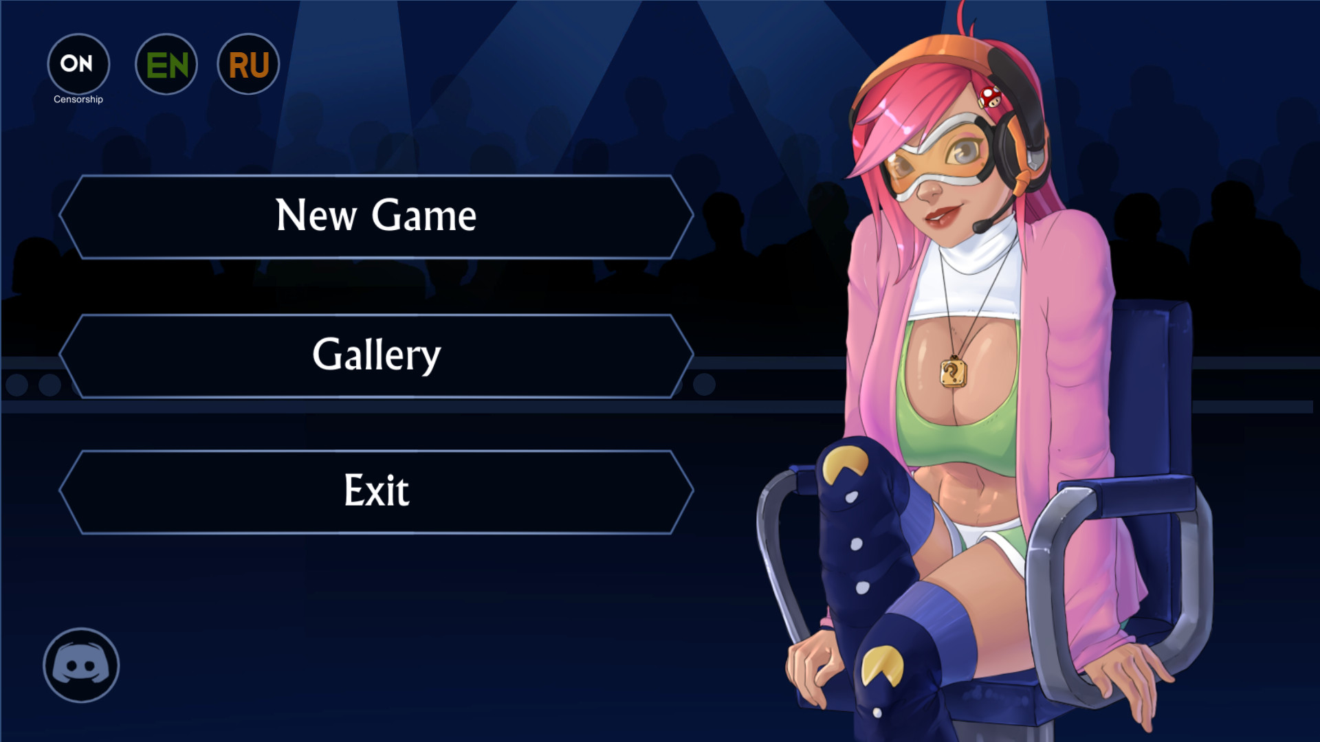 Who wants to strip this babe? Streamer Girl #3