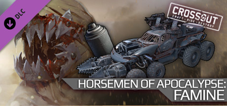 crossout - horsemen of apocalypse: famine vertical card thumbnail