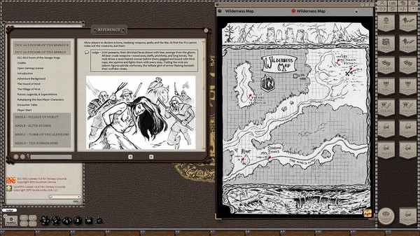 скриншот Fantasy Grounds - Dungeon Crawl Classics #66.5: Doom of the Savage Kings (DCC) 4