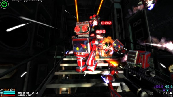 скриншот Attack Of The Retro Bots 1
