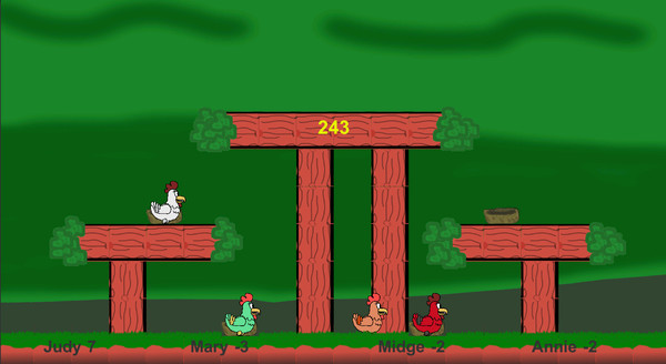 скриншот Cannibal Chickens 2