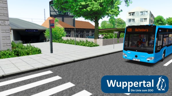 скриншот OMSI 2 Add-On Wuppertal Buslinie 639 1