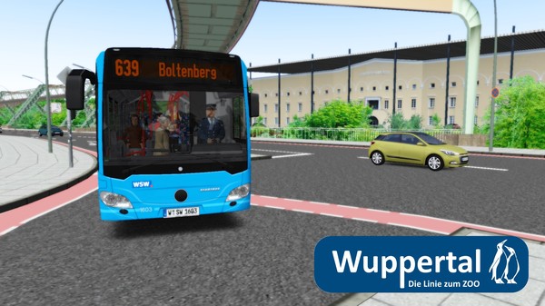 скриншот OMSI 2 Add-On Wuppertal Buslinie 639 5