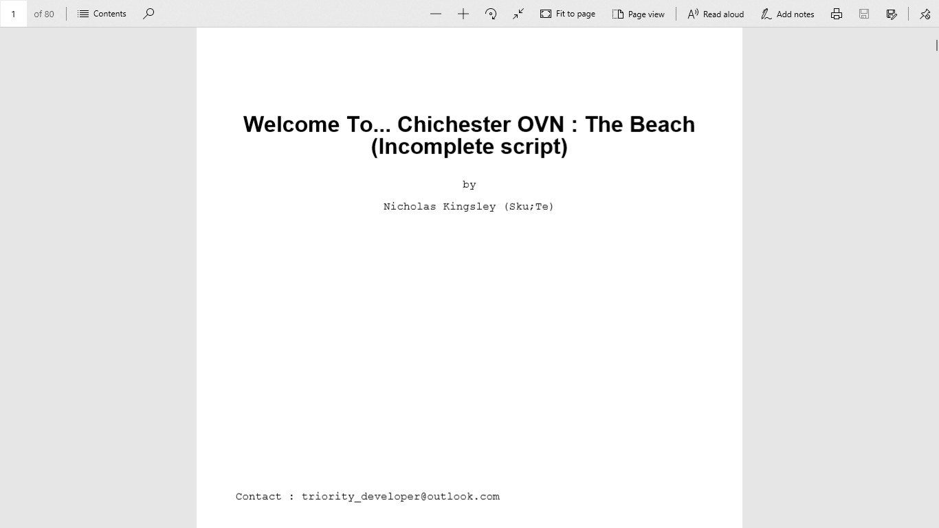 Welcome To... Chichester OVN: The Project screenshot screenshot 4