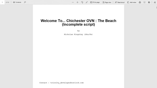 скриншот Welcome To... Chichester OVN : The Project 4