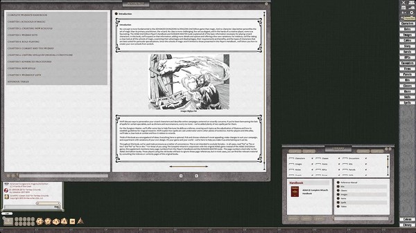 скриншот Fantasy Grounds - D&D Classics: Complete Wizard's Handbook (2E) 0