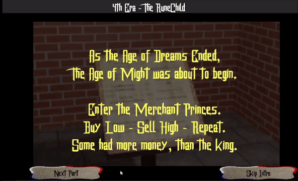 PRESENTATION - 4th Era - The RuneChild 1 4thEra Intro | RPG Jeuxvidéo