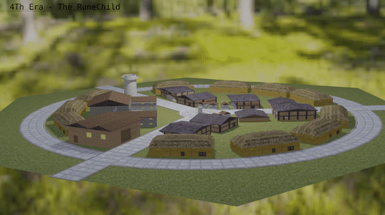 PRESENTATION - 4th Era - The RuneChild 3 FirstCity Simplegif | RPG Jeuxvidéo