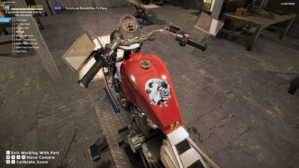Скриншот №12 к Motorcycle Mechanic Simulator 2021