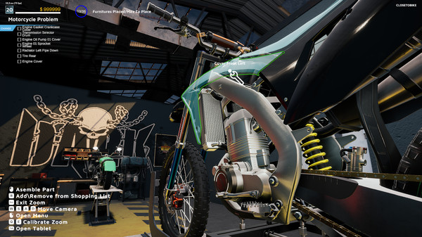 Скриншот №21 к Motorcycle Mechanic Simulator 2021