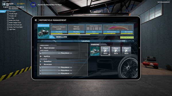 Скриншот №28 к Motorcycle Mechanic Simulator 2021