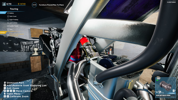 Скриншот №5 к Motorcycle Mechanic Simulator 2021