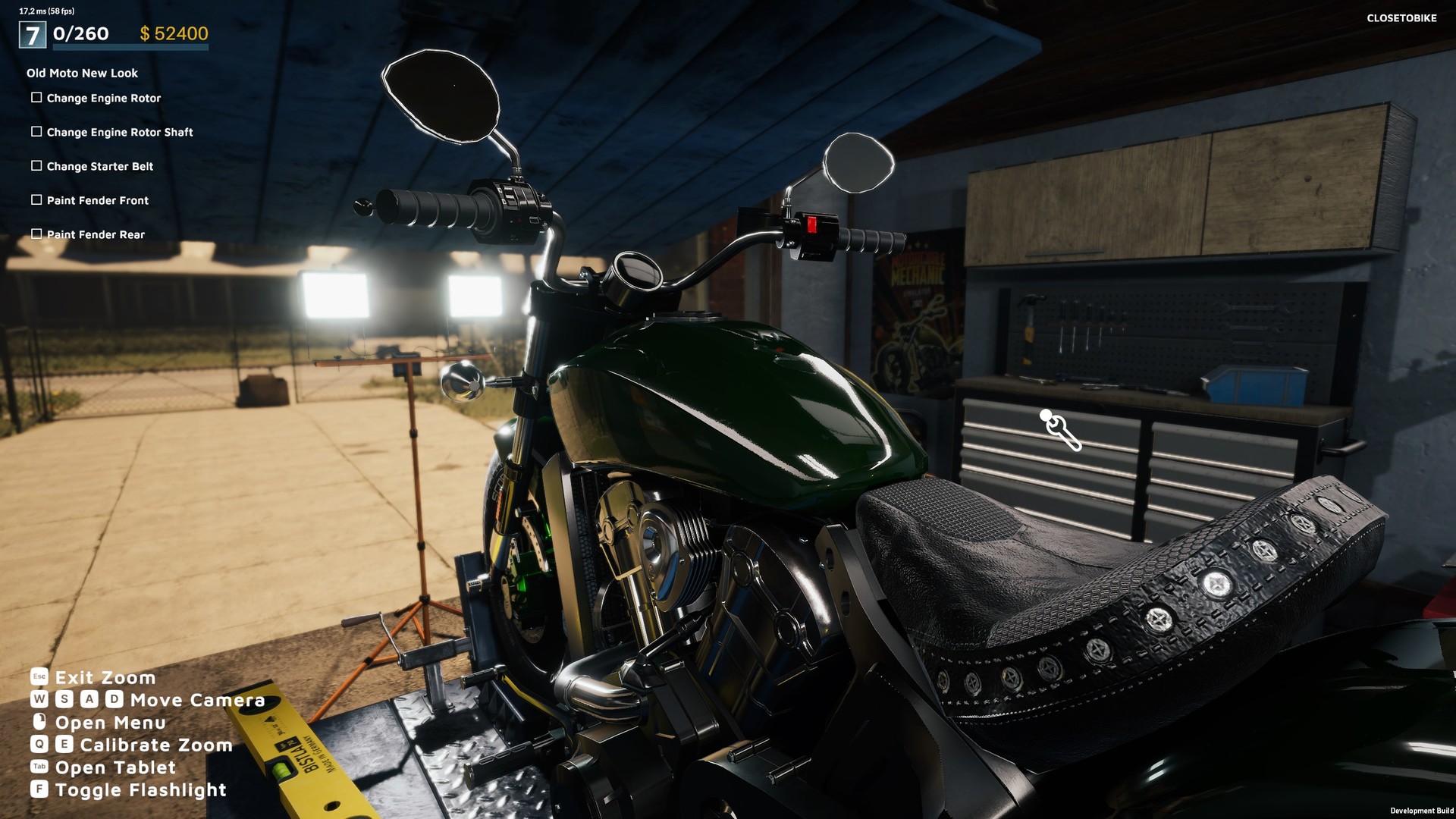 Motorcycle Mechanic Simulator 2021 screenshot 1