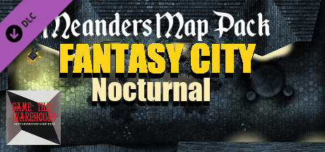 Fantasy Grounds - Meanders Map Pack: Fantasy City Nocturnal (Map Pack) banner image