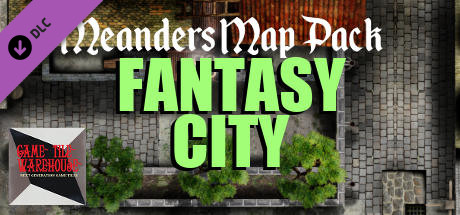 Fantasy Grounds - Meanders Map Pack: Fantasy City Spring Season (Map Pack) banner image