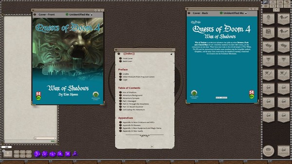 скриншот Fantasy Grounds - Quests of Doom 4: War of Shadows (5E) 0