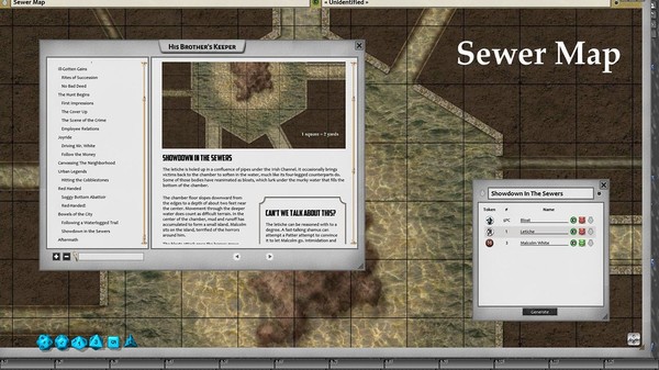 скриншот Fantasy Grounds - Deadlands Noir: His Brother's Keeper (Savage Worlds) 3
