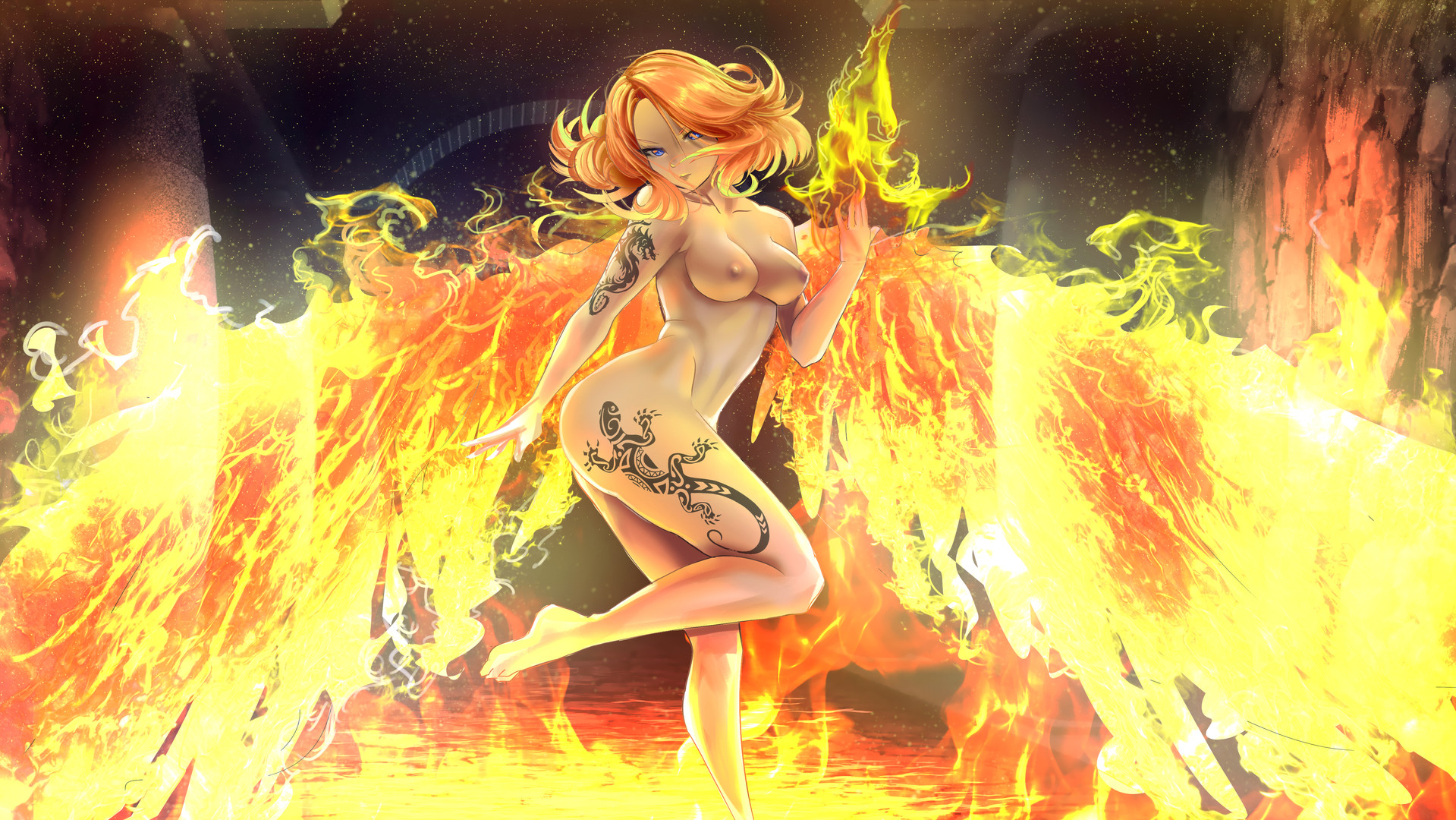 Elemental Girls - Artbook 18+ screenshot screenshot 1