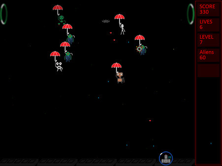 скриншот Aliens and Umbrellas 4