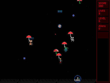 скриншот Aliens and Umbrellas 0