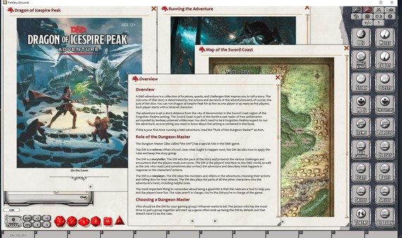 скриншот Fantasy Grounds - D&D Essentials Kit 1