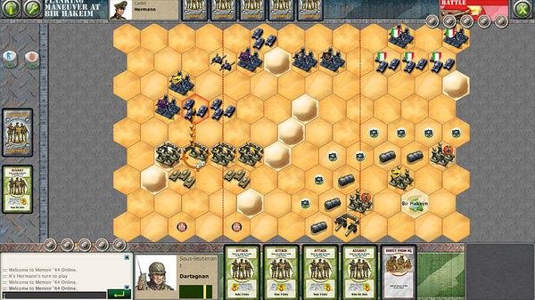 скриншот Memoir '44 Online 4