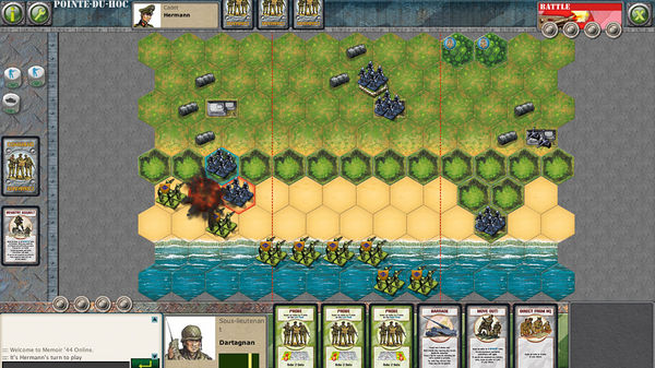 скриншот Memoir '44 Online 2