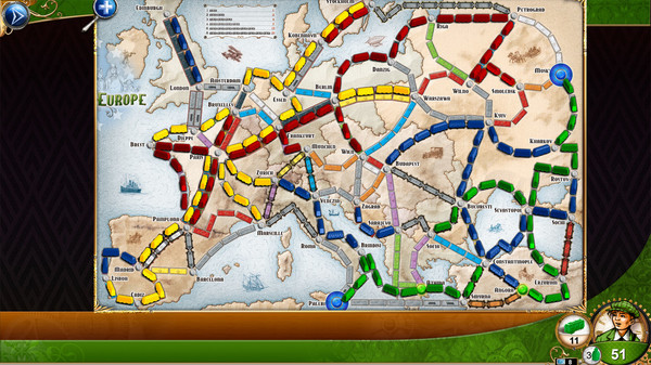 KHAiHOM.com - Ticket To Ride: Classic Edition - Europe