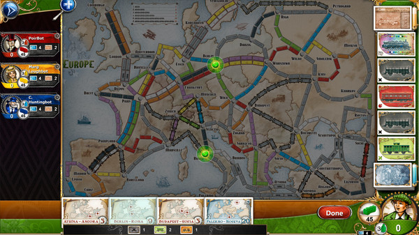 скриншот Ticket to Ride Europe DLC 3