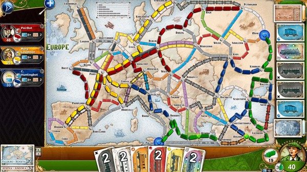 скриншот Ticket to Ride Europe DLC 1