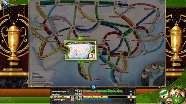 скриншот Ticket to Ride Legendary Asia DLC 0